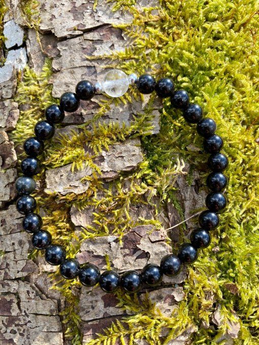 Bracelet Obsidienne 