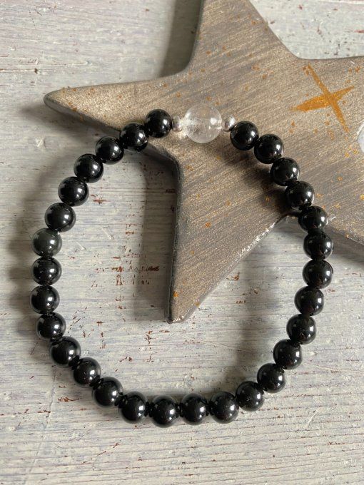 Bracelet Obsidienne 