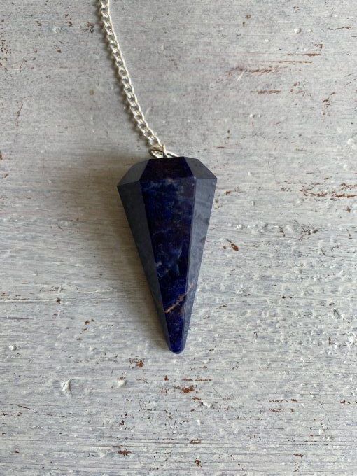 Pendule héxagonale Sodalite